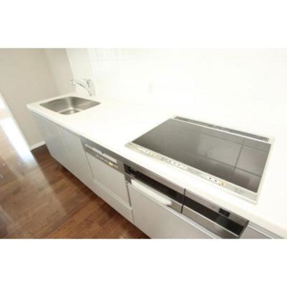 キッチンをクローズアップした時の様子。※写真は同タイプ住戸です。