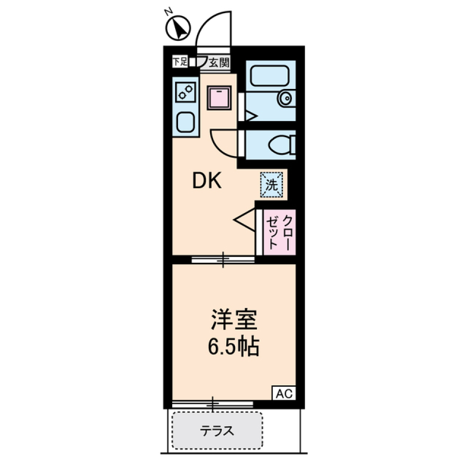 目黒の地に根ざすの間取り図