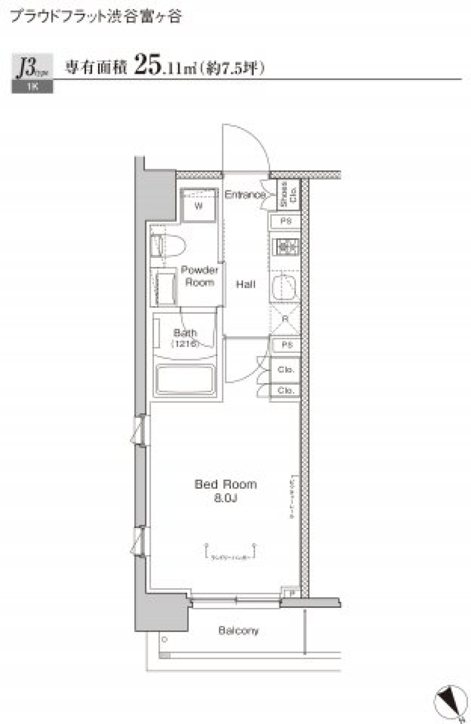 競技の轟を隣で感じるの間取り図