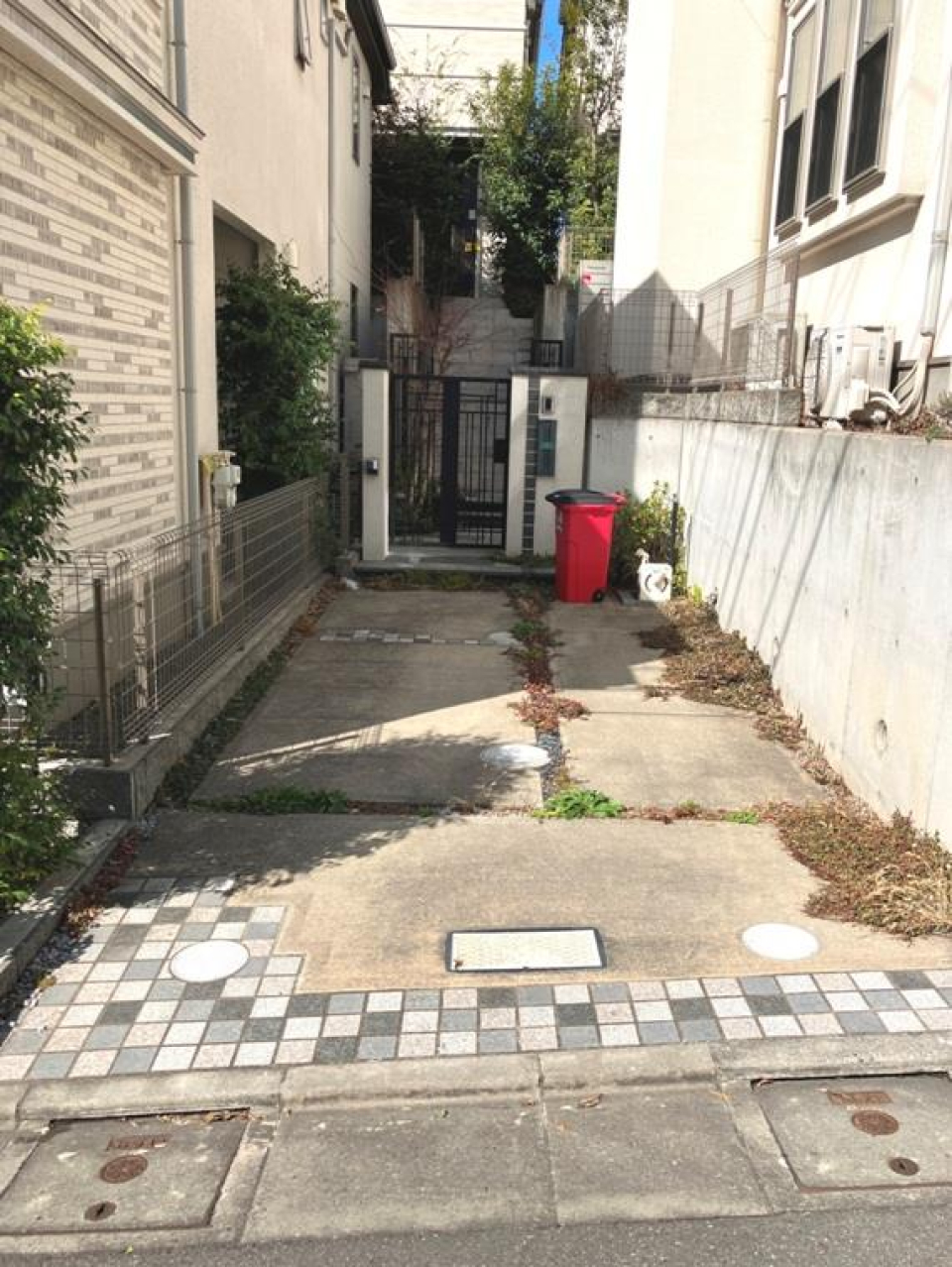 ポーチの様子。