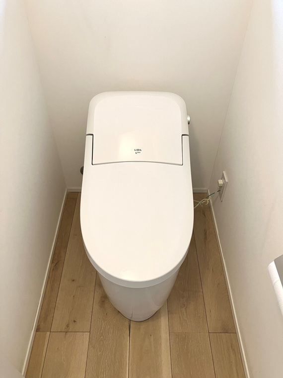 シンプルなトイレです。