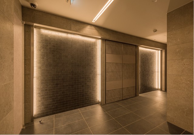 高級感あふれるエントランス