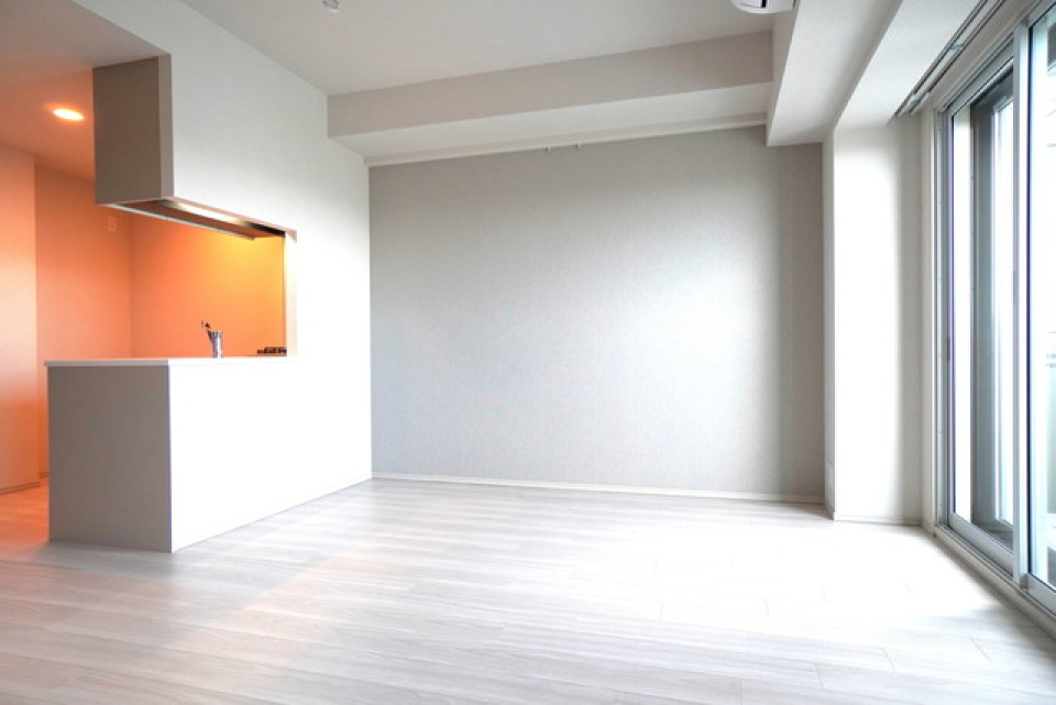 １１．３帖のLDKです。※写真は同タイプ住戸です。