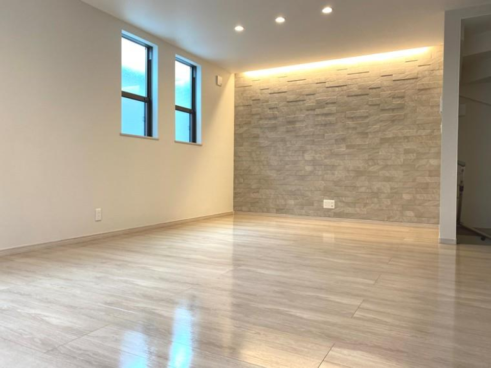 壁がオシャレですね！