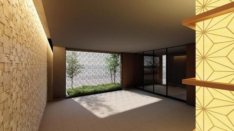 エントランスがオシャレですね！