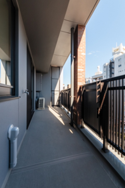 バルコニーもゆとりのある広さ