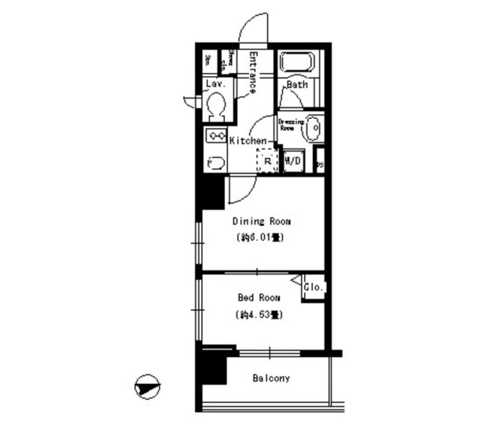 ナチュラルテイストが賢い選択の間取り図