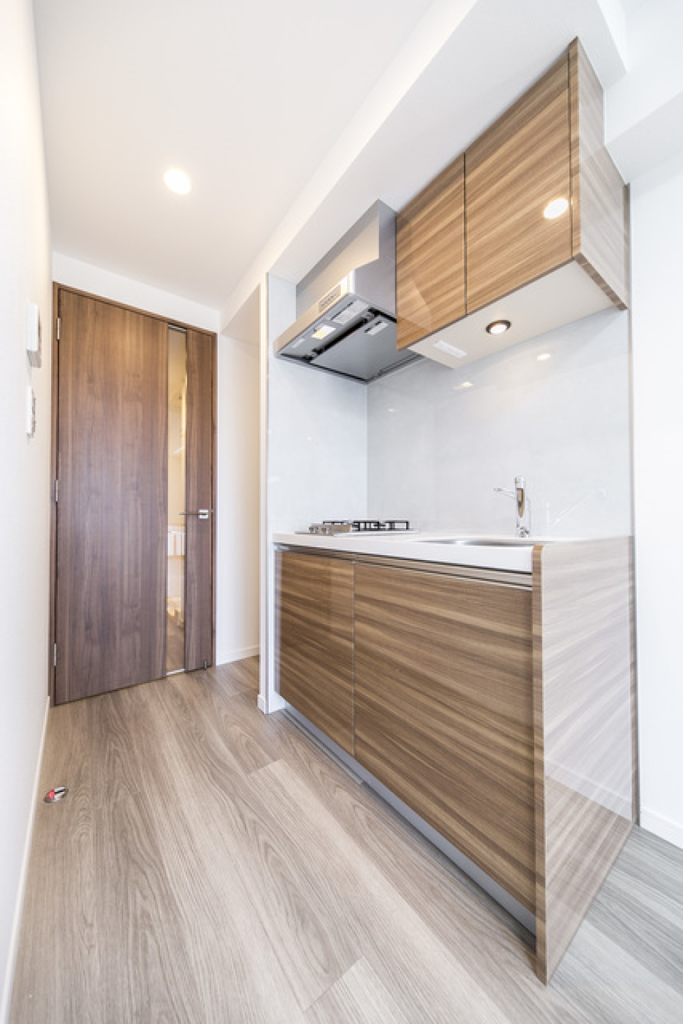 ２口コンロが導入されています。※写真は同タイプ住戸です。