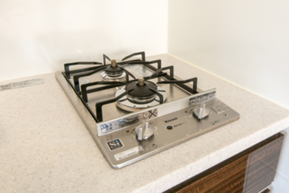 2口コンロなら料理効率もアップ