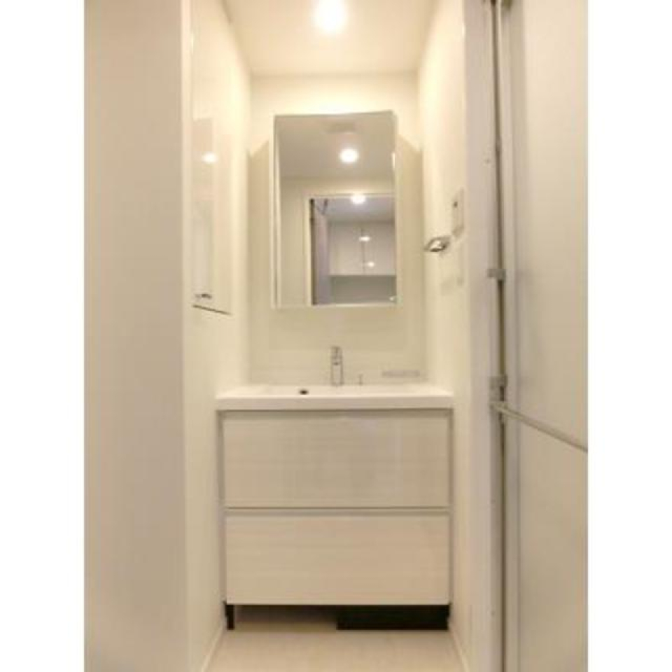 綺麗な洗面室で支度もるんるん♪