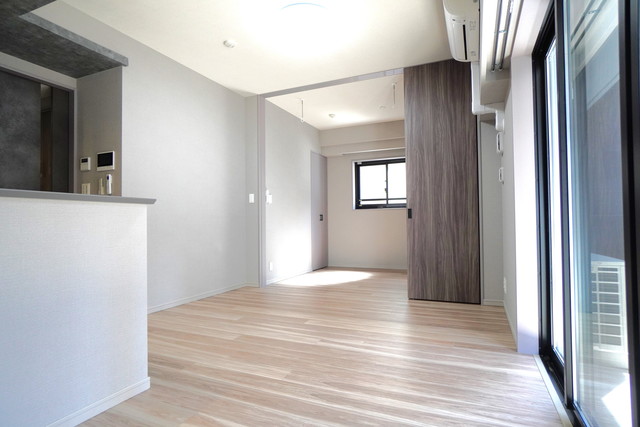 １２．０帖のLDKです。※写真は同タイプ住戸です。