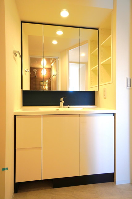 嬉しい独立洗面台。※写真は同タイプ住戸です。