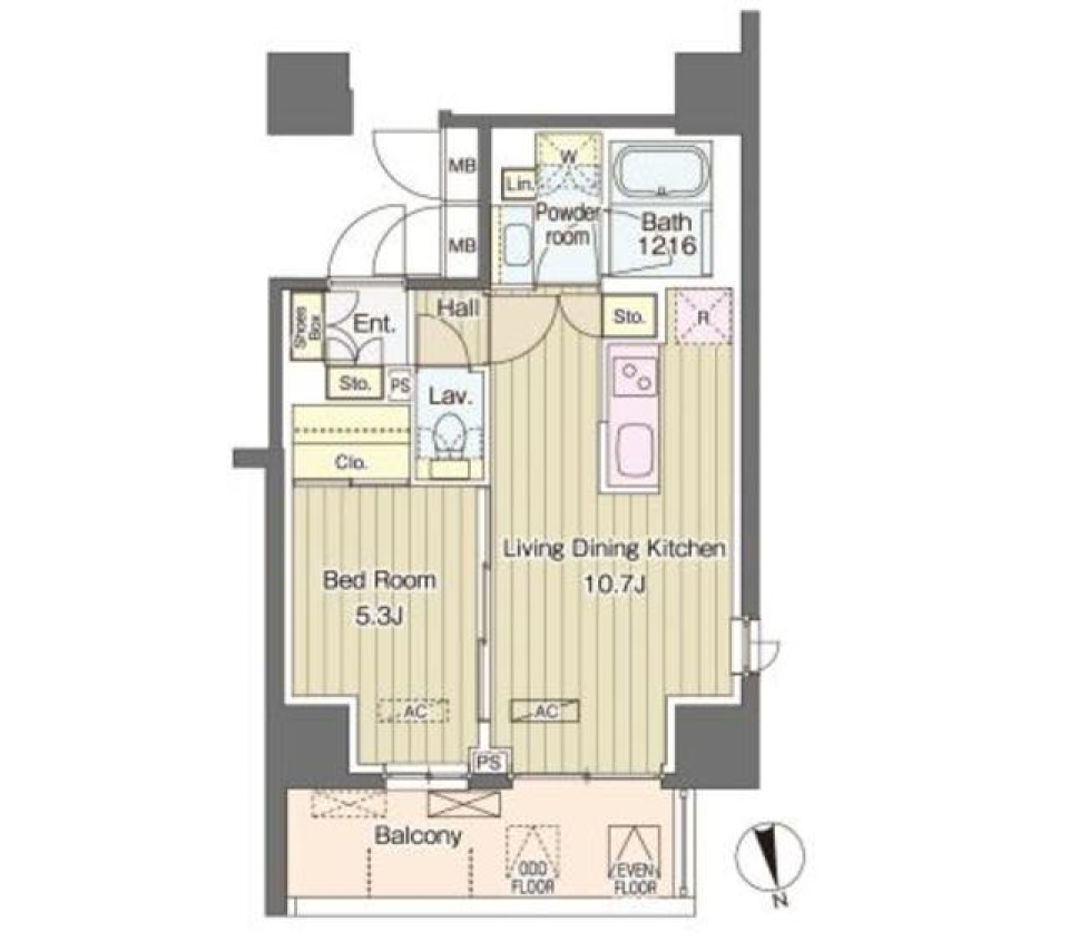 レイアウト・フリーダムの間取り図