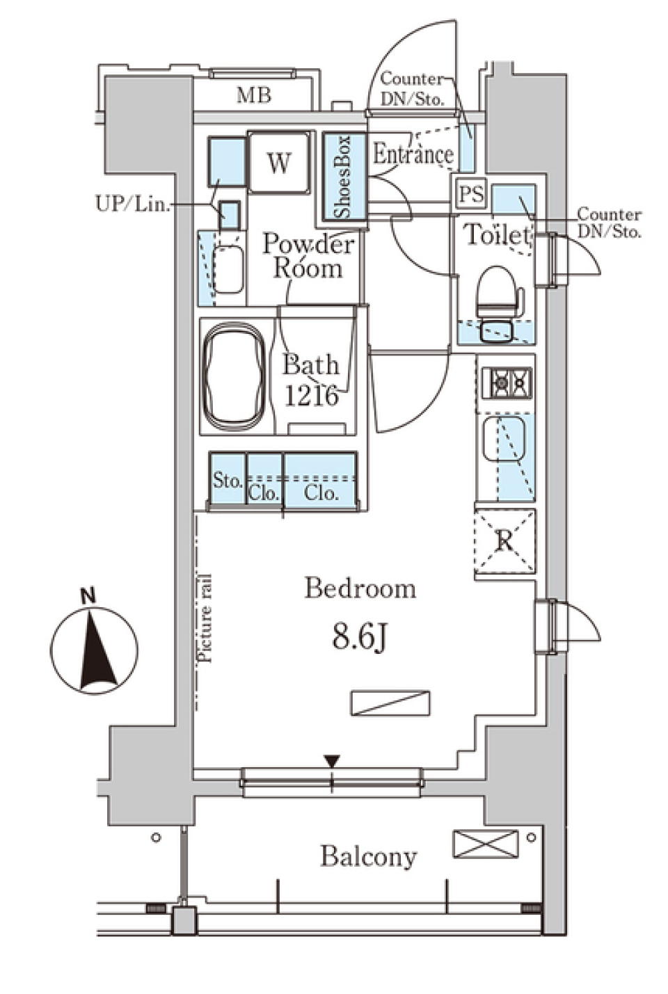 イルカと私と相棒との間取り図