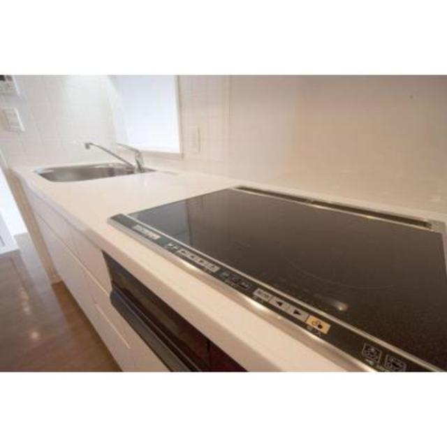 安心安全のIHコンロです。※写真は同タイプ住戸です。