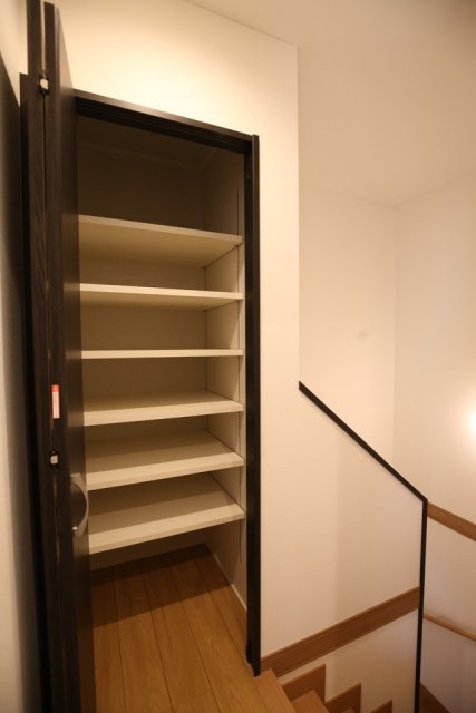 シューズボックスを開けた時の様子。