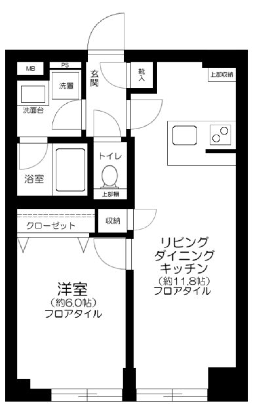 Modern Urban Residentsの間取り図