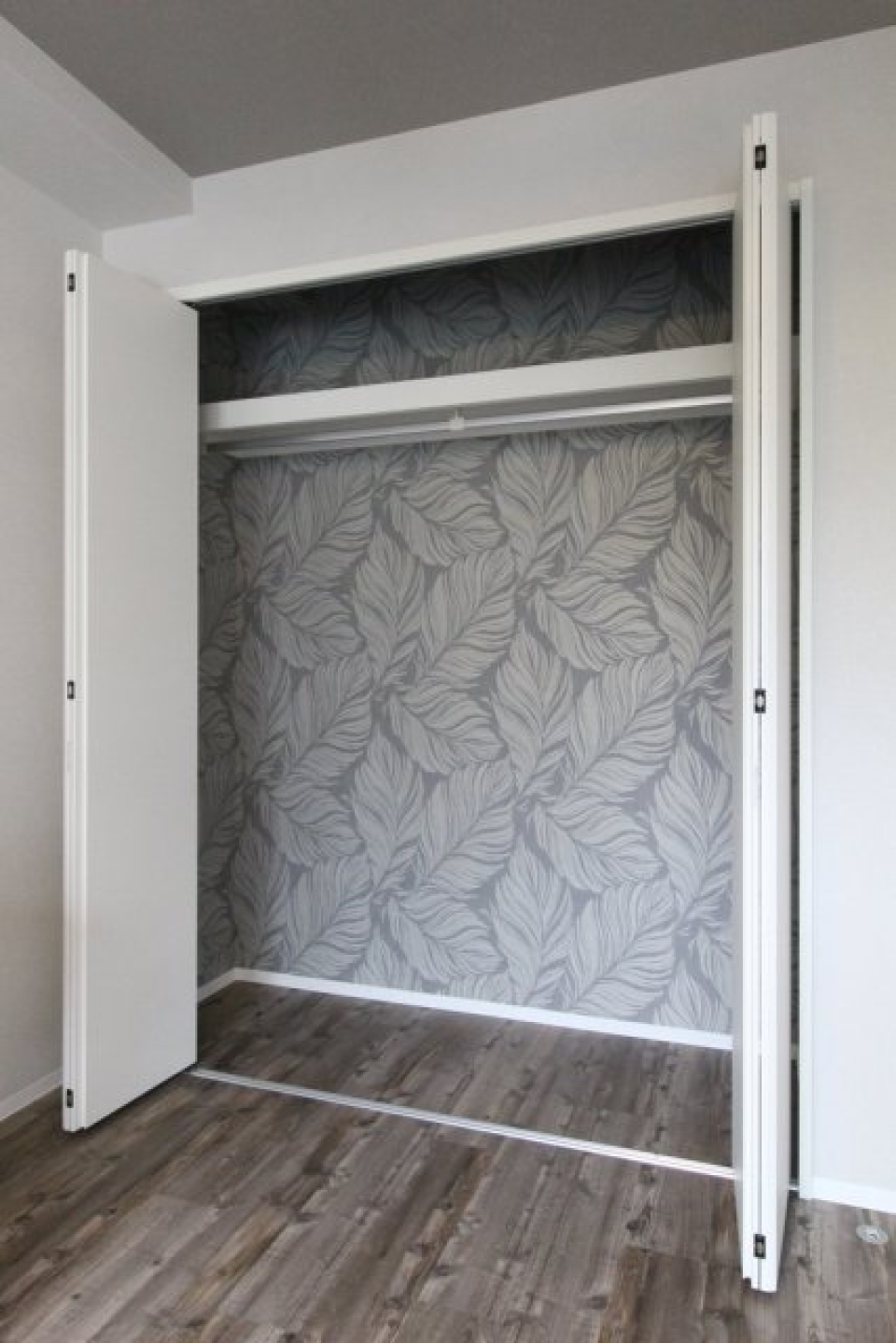 クローゼットを開けた時の様子。