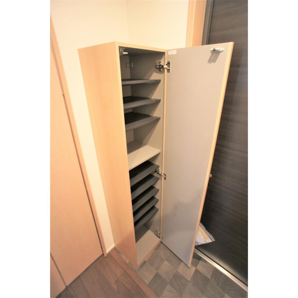 シューズボックスを開けた時の様子。