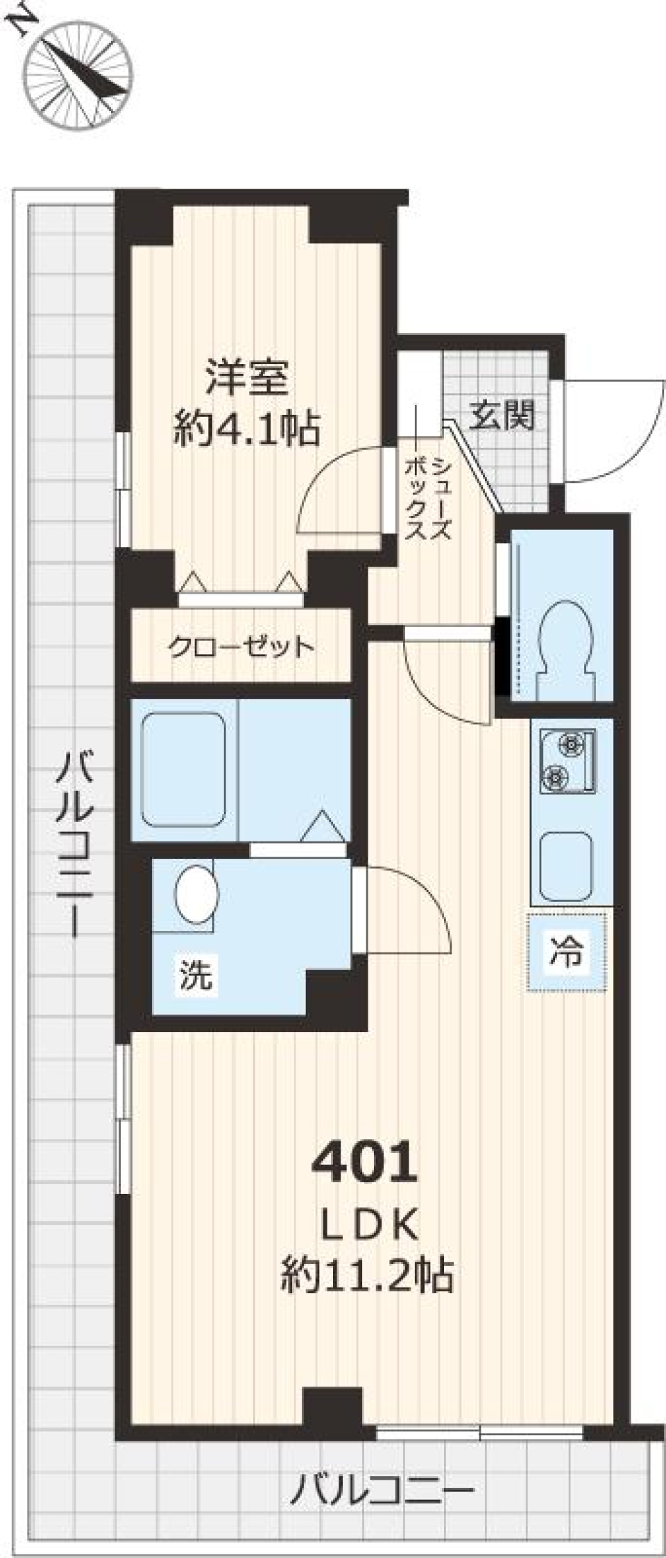 夏の花火を堪能出来る!?最上階で眺望を楽しむ生活を。の間取り図