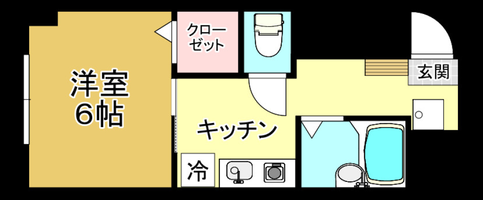 格子のその先に。。。の間取り図