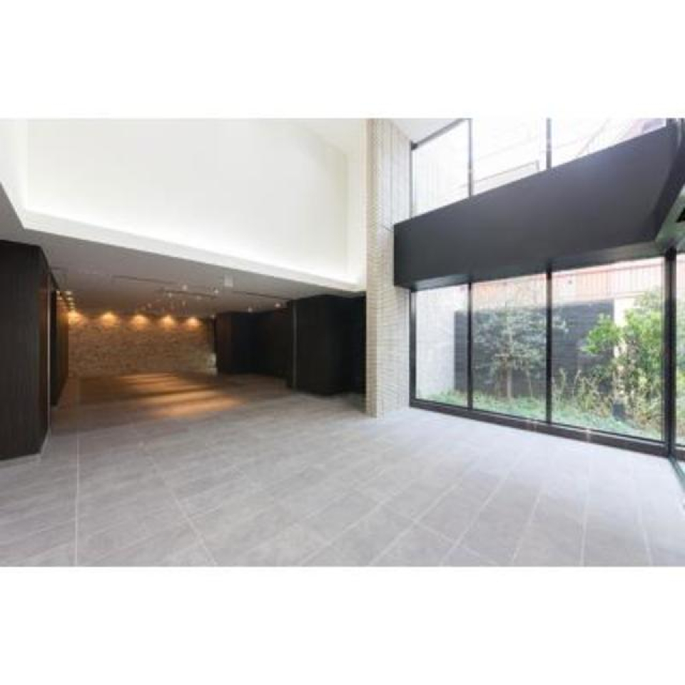 開放感あふれるエントランス