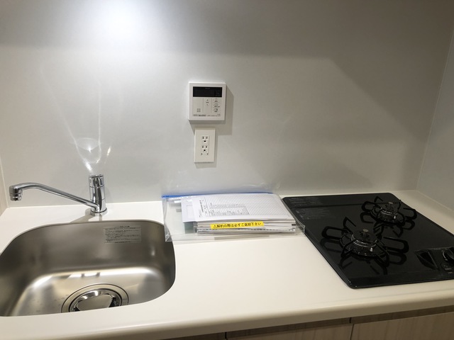 ２口のガスコンロが導入されています。※写真は同タイプ住戸です。