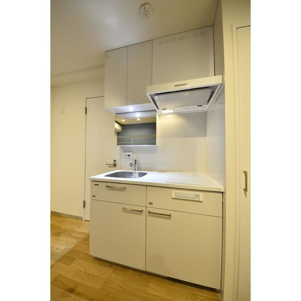 ２口コンロを導入しているキッチンです。