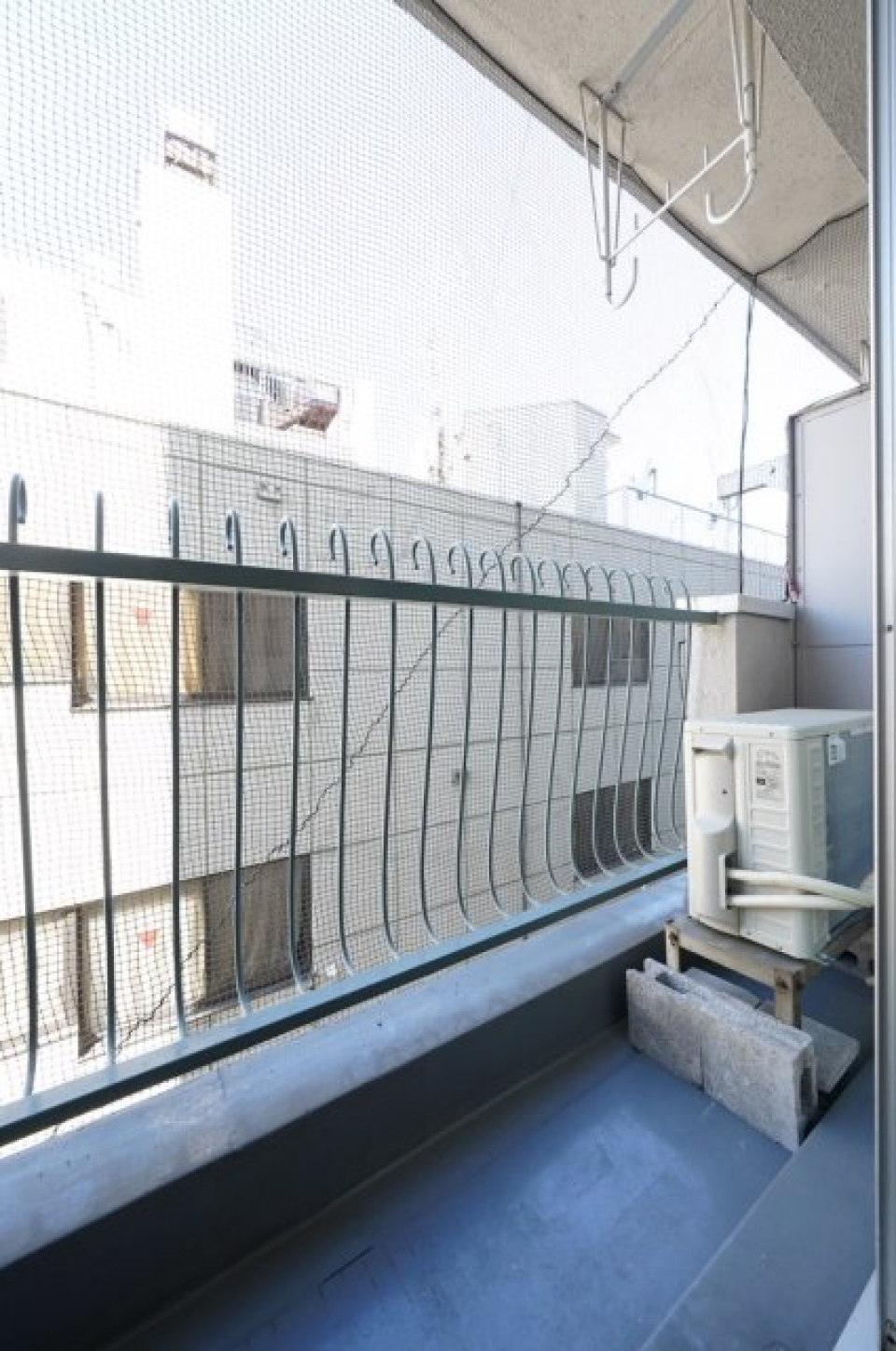 バルコニーの様子です。