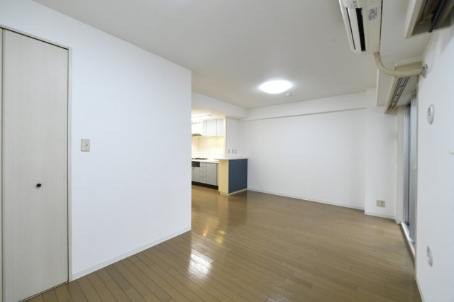 広々とした空間。この左側にある扉がウォークインクローゼットになります！