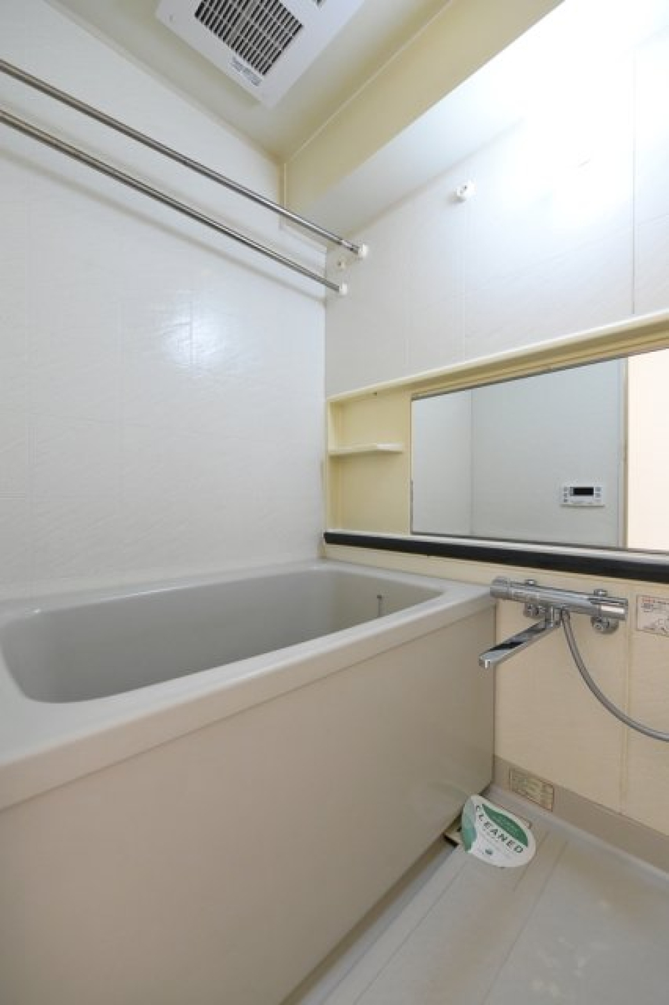 浴室乾燥機付きの癒し空間。