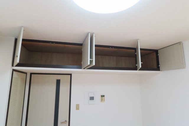 上段収納はこんな感じ～