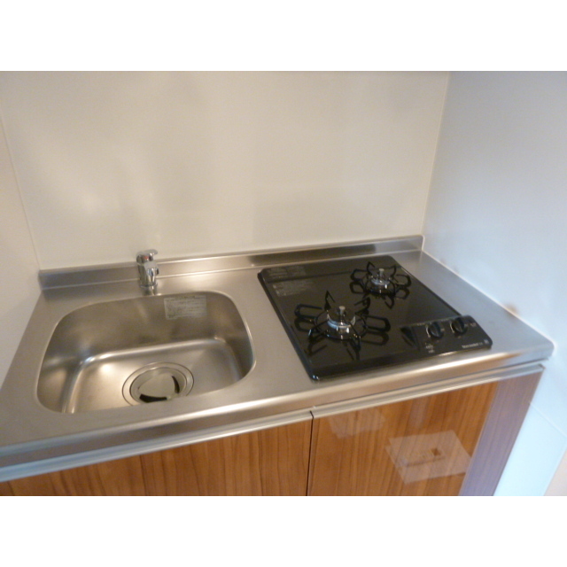 ２口コンロが導入されています。