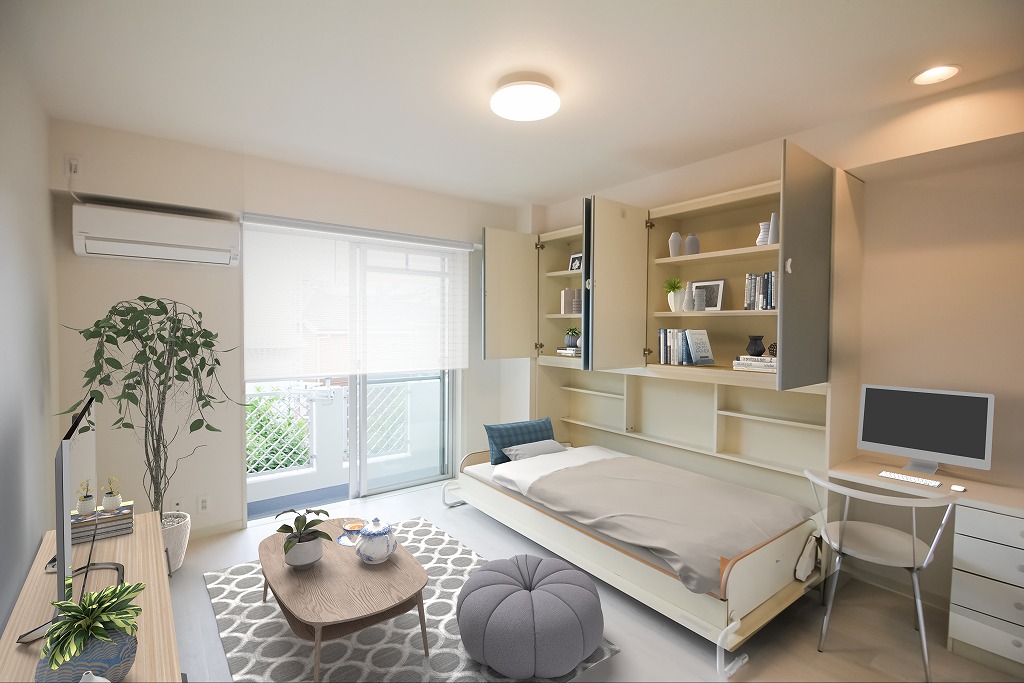 ワンルームとは思えない広々として見えるお部屋です！

同物件・別部屋画像※イメージ