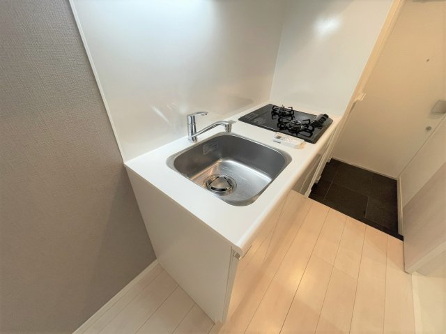 シンクの形がカワイイんです。シンクに一目ぼれして部屋を決めてもいいんですよ？
