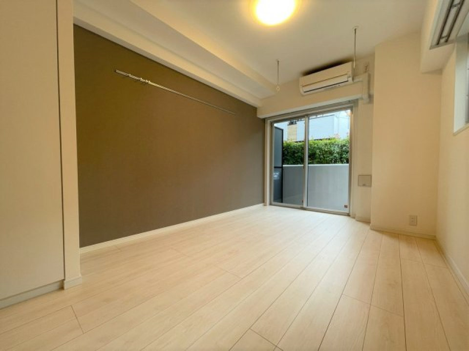 アクセントウォールがあることで、部屋に深みを出します！