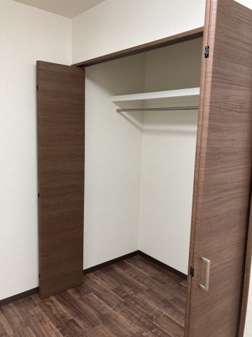 収納を開けた時の様子。