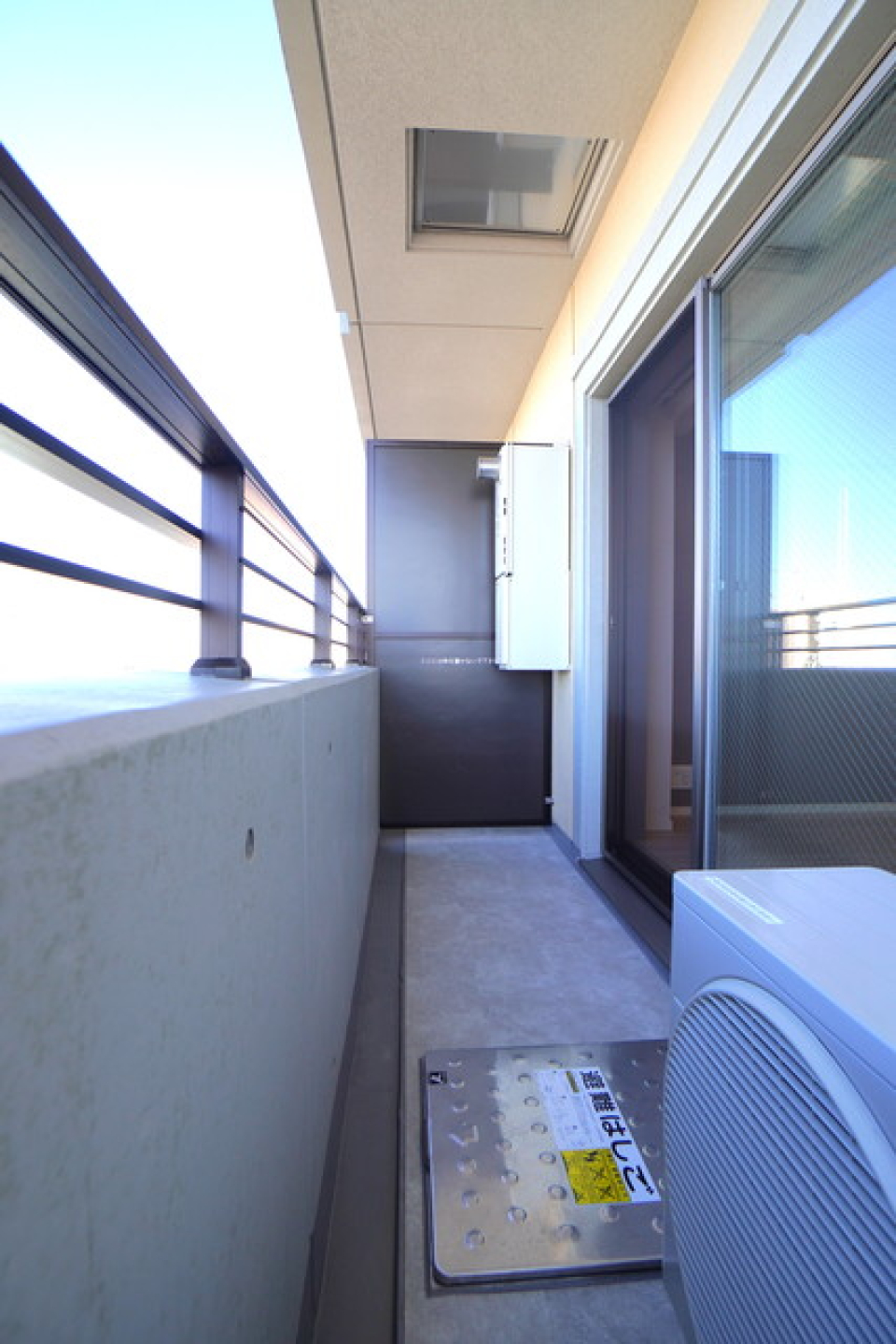 バルコニーの様子。