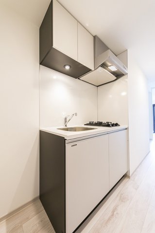 ２口のコンロが導入されています。※写真は同タイプ住戸です。