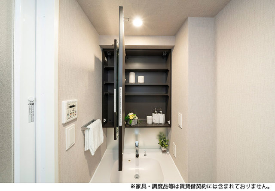 収納もコンパクトに見栄えよし！