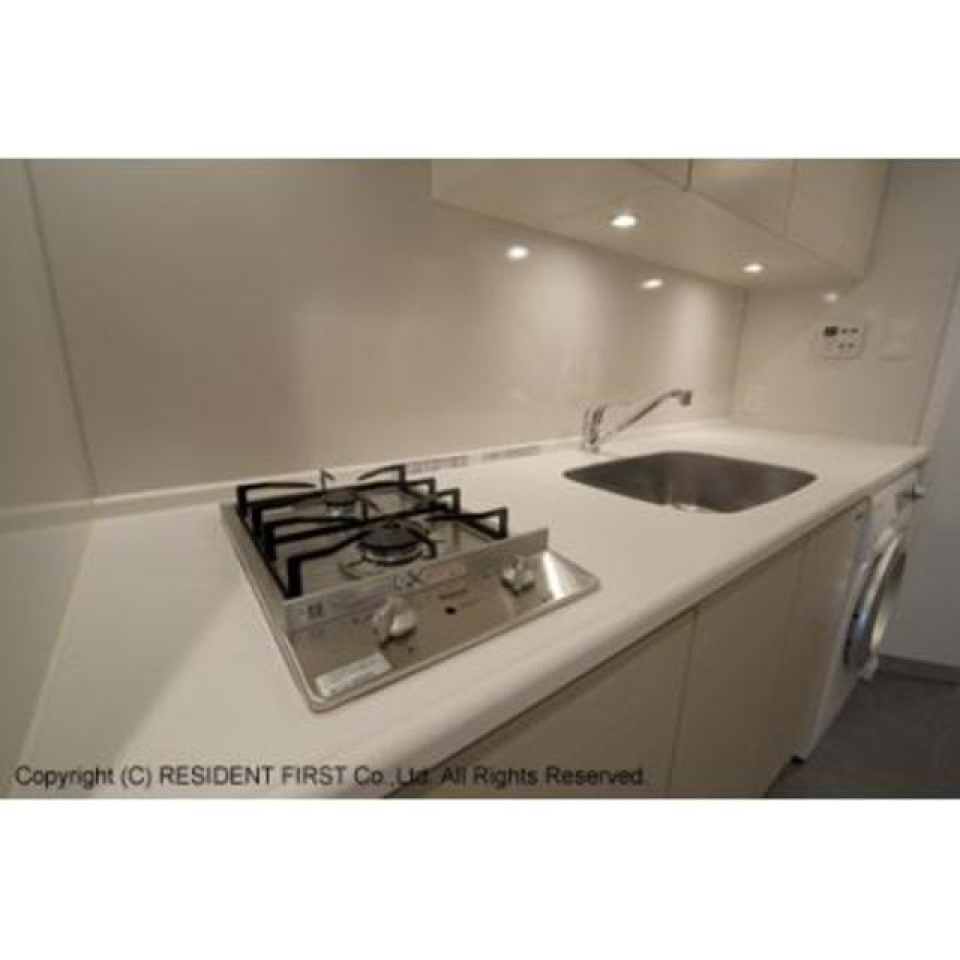 ２口のコンロが導入されています。※写真は同タイプ住戸です。