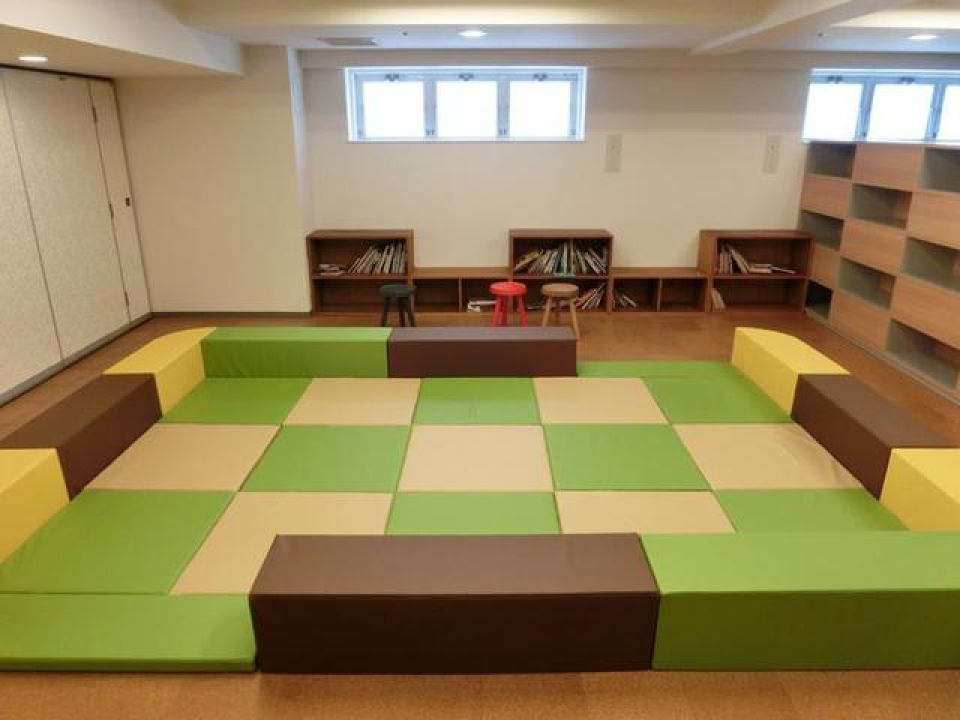 小さな子供にも嬉しい共有スペース