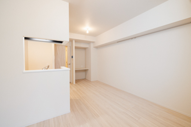 ８．７帖のリビングダイニング。※写真は同タイプ住戸です。