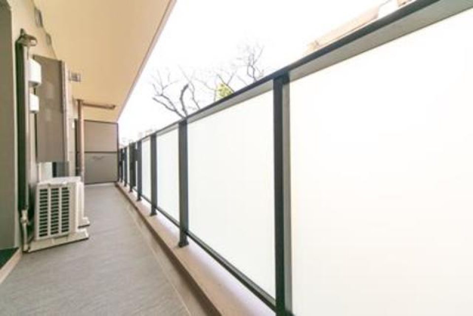 バルコニーの様子。※写真は同タイプ住戸です。