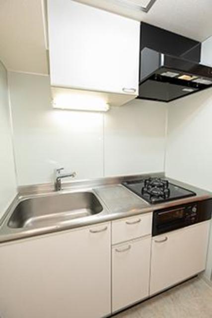 ２口コンロが導入されています。※写真は同タイプ住戸です。