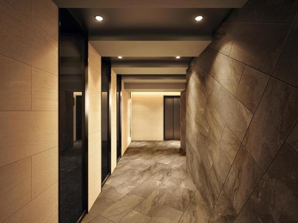 洞窟のようなひっそり感佇むオシャレな廊下