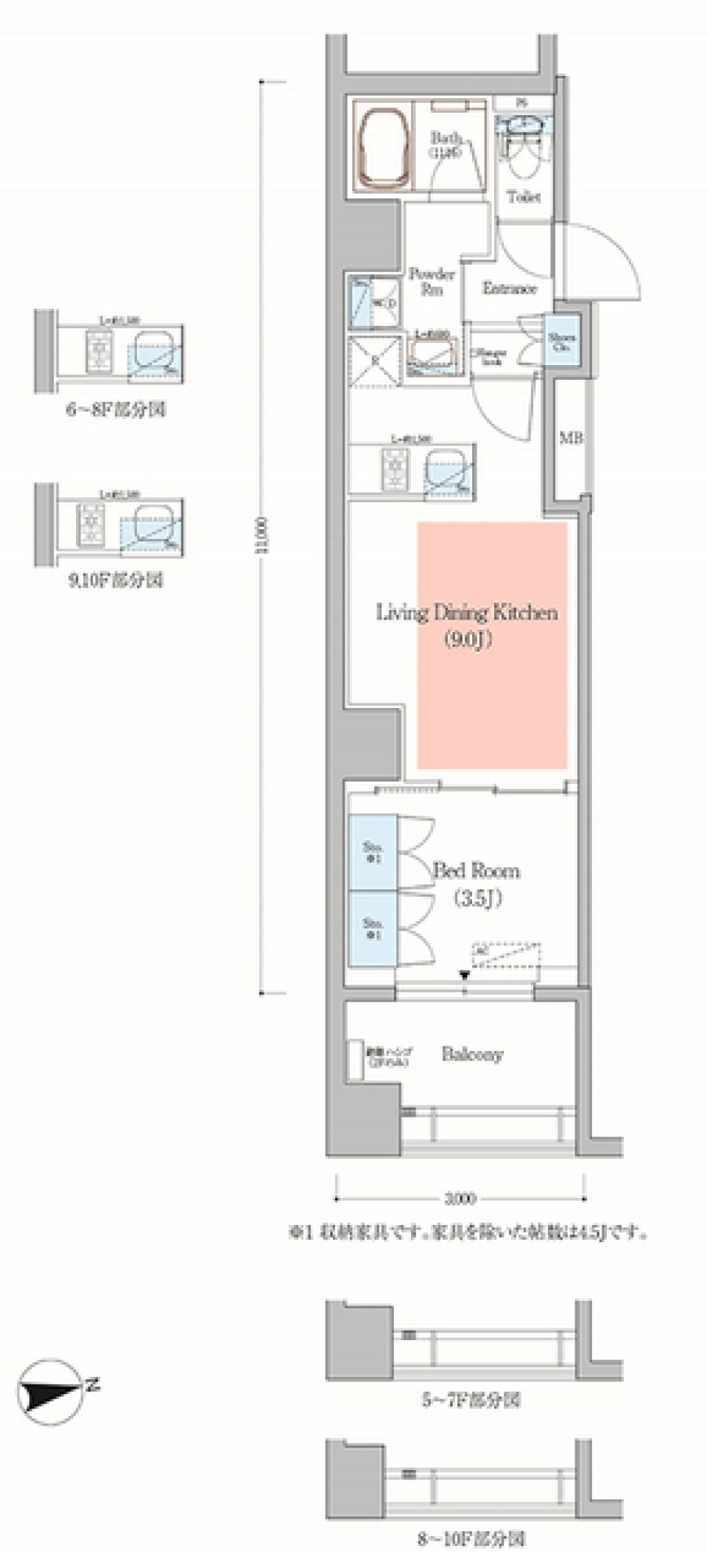 流れる川のほとりで、穏やかな暮らしの始まり。の間取り図