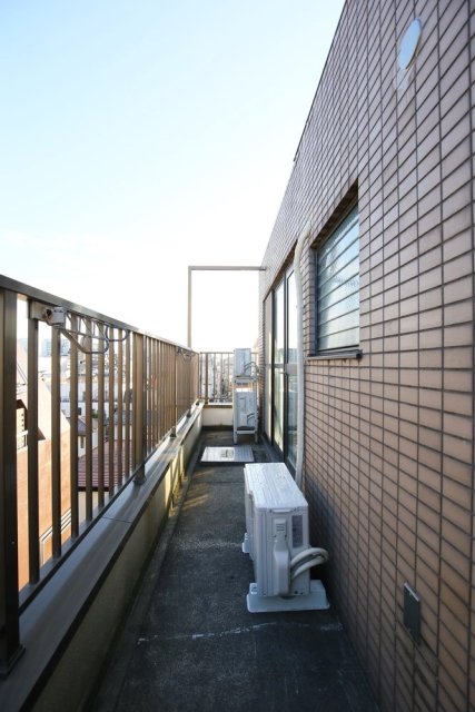 バルコニーの様子。