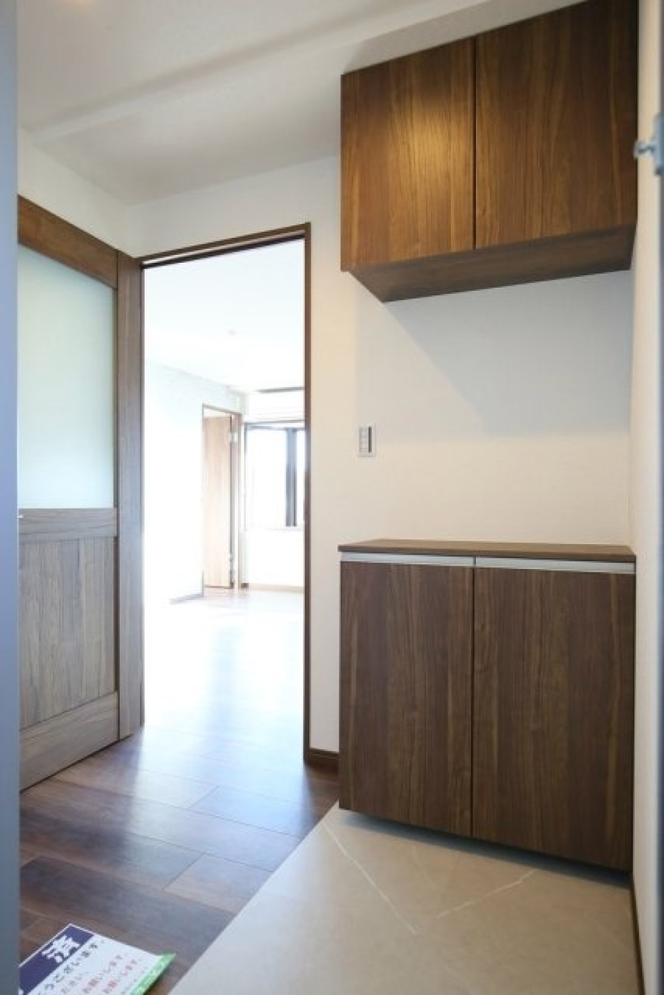 玄関にはシューズボックスがあります！