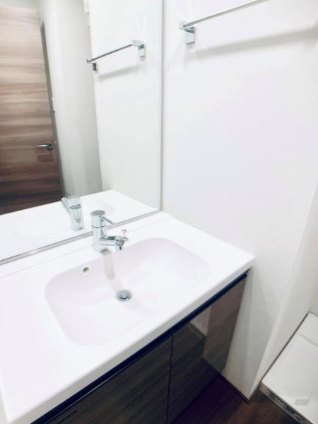 ピッカピカな洗面室